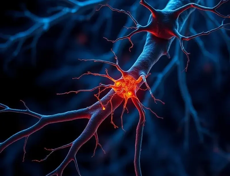Nerve degeneration process